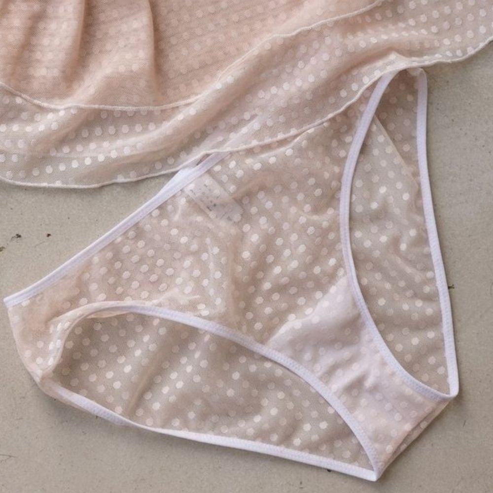 NWOT Mary Young Romy Hip Bikini Panty, Sz XS